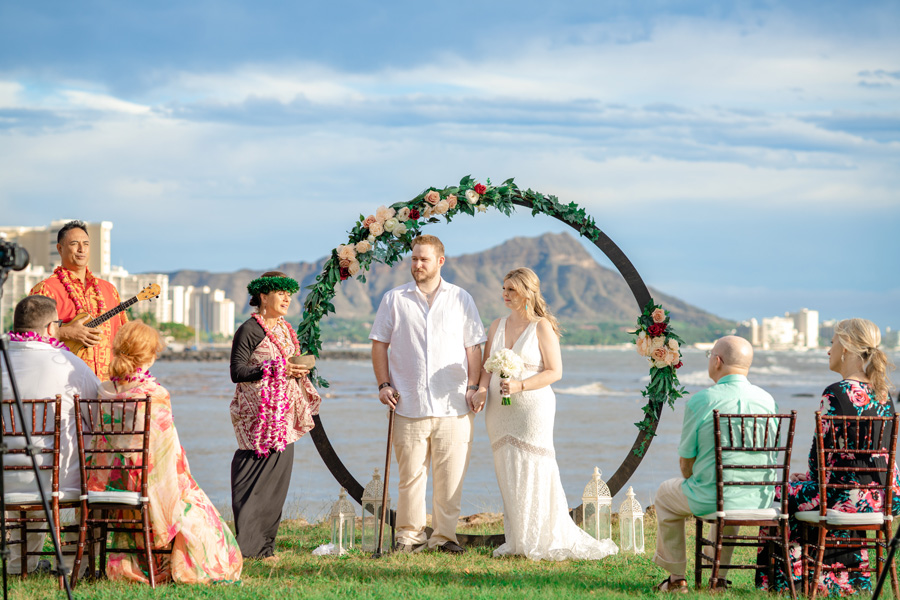 Military Wedding In Hawaii   Magic Island Hawaii Wedding 2022 25 